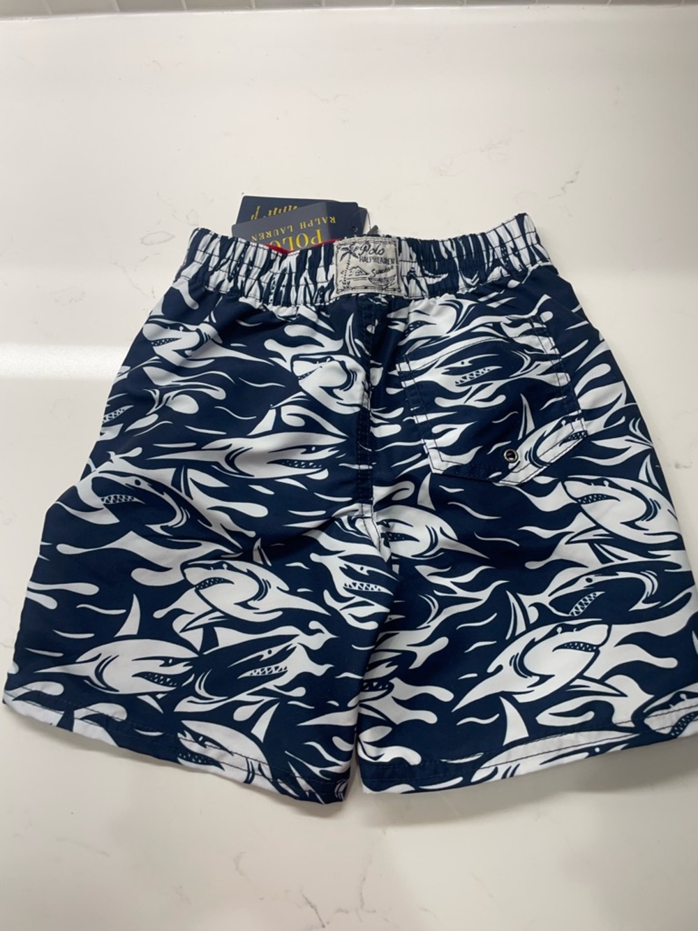 Polo Ralph Lauren shark swim trunks NWT - Picture 2 of 5